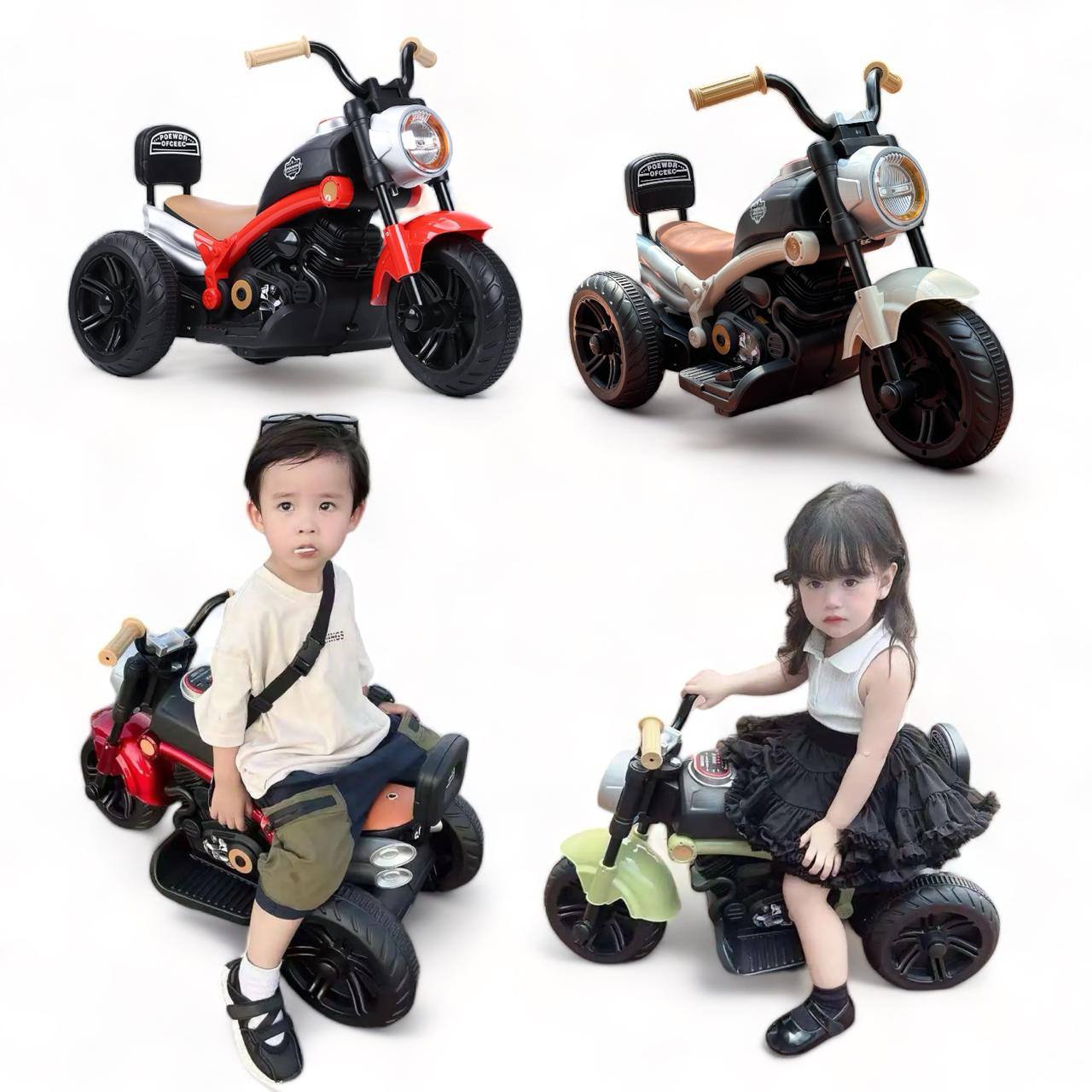 Moto Eléctrica Montable Harley